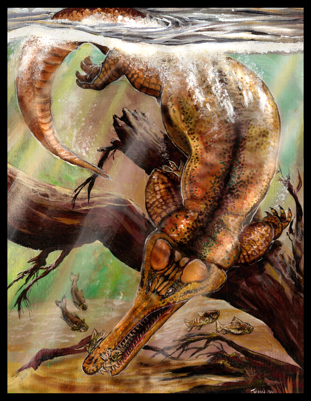 Champsosaurus