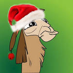 Kuzco llama christmas. by BeEP16