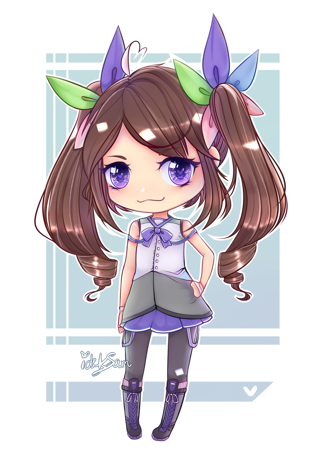 Sam - |Chibi OC!| by idekSam on DeviantArt