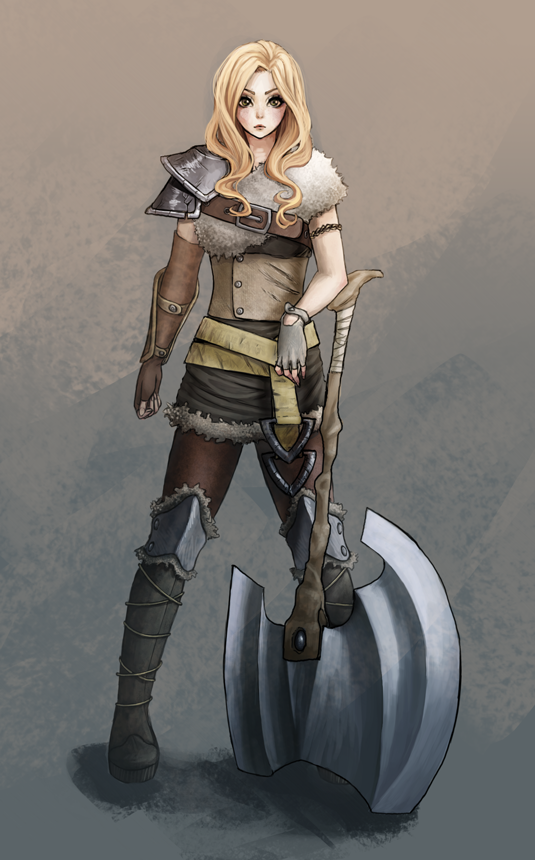 Warrior Girl Concept