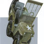 Anamorphic Illusion Drawing Willys Jeep