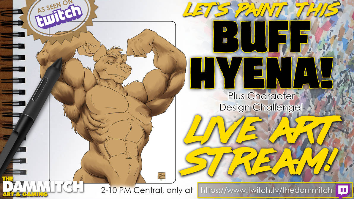Buff Stream None Buff Yeen Stream, and Character Design Challenge! by TheDammitch on ...