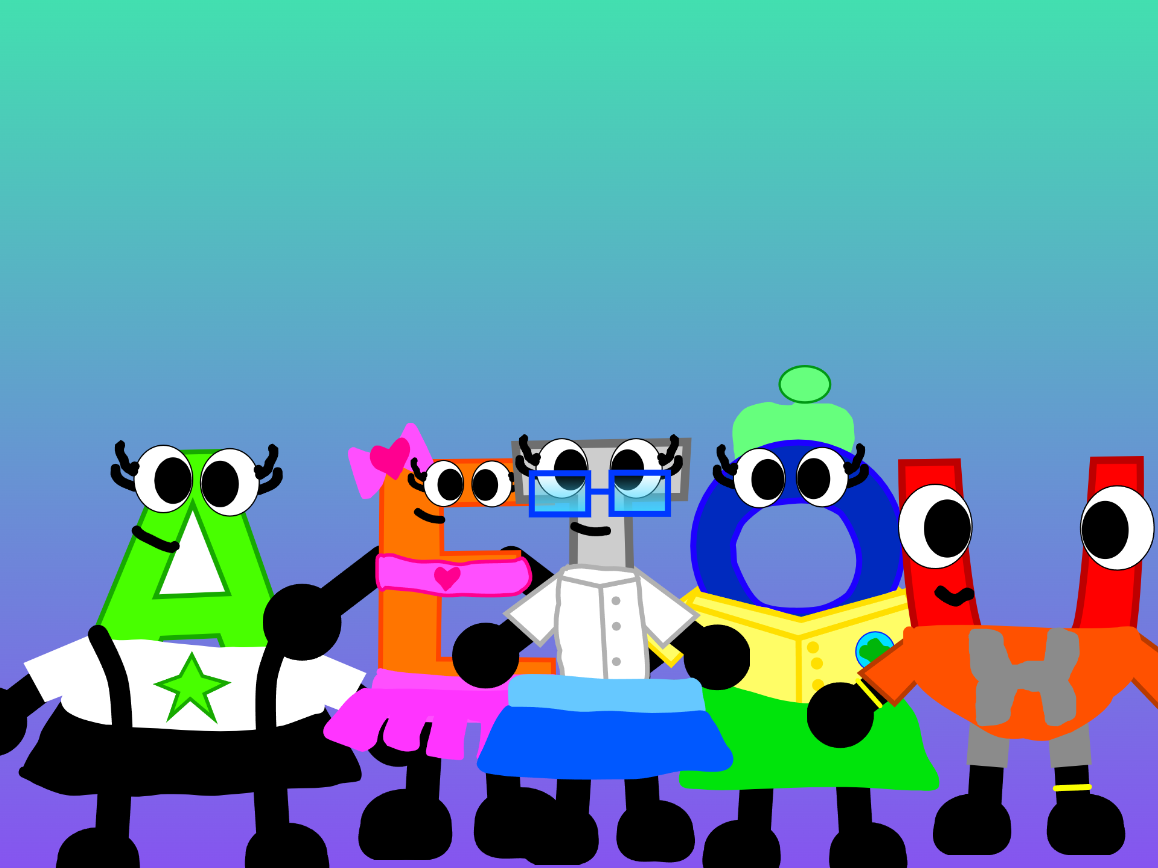 Jumpstart Uppercase Vowels in my version by GrandPlay on DeviantArt