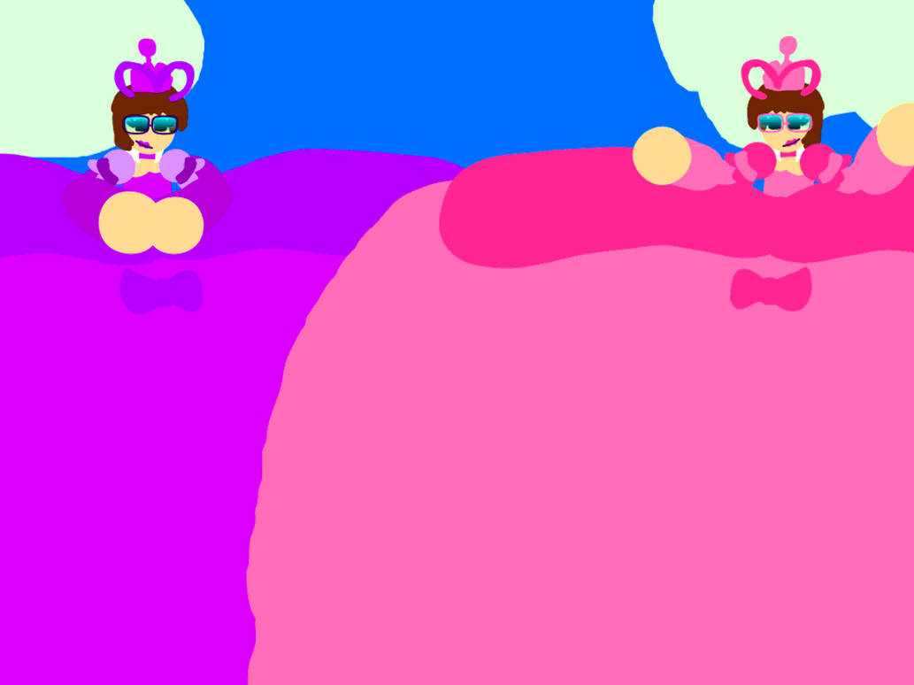 Pink Player Inflation Pink's dress inflation part 2 by GrandPlay on DeviantArt