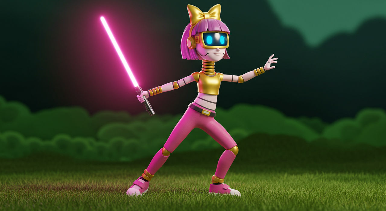 Pink Bot by GrandPlay on DeviantArt