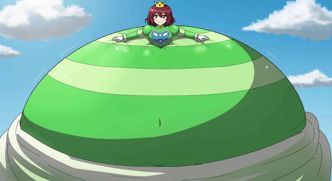 Chara Inflate Princess Chara by GrandPlay on DeviantArt