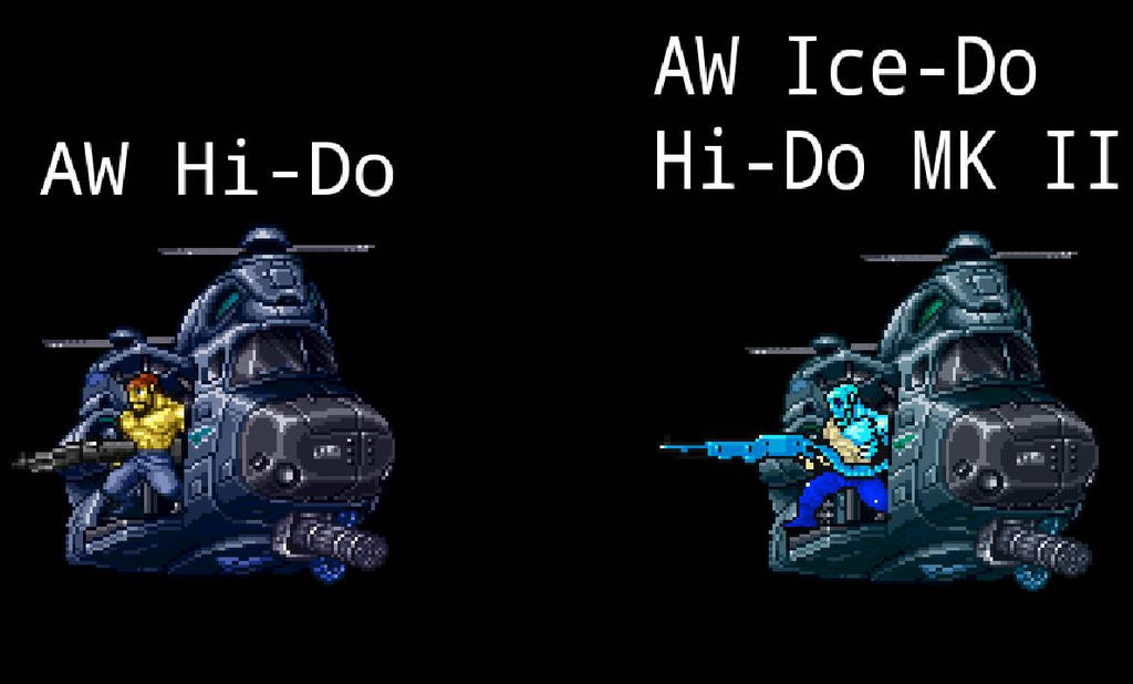 AW Hi-Do and AW Ice-Do by luigipro47 on DeviantArt