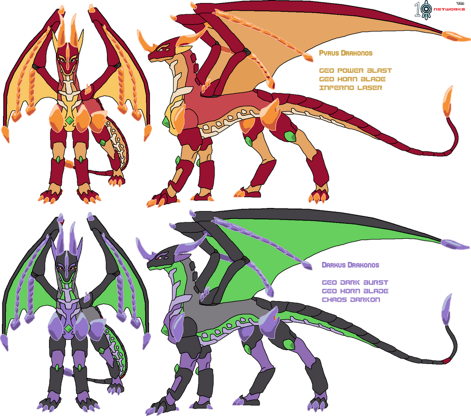 Bakugan online fire dragon