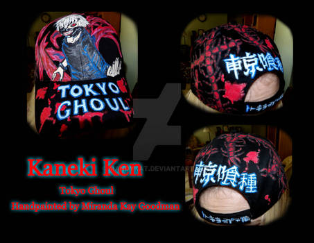 Hat Hand Painted Kaneki Ken
