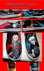 My Dragon Age shoes made by me :)