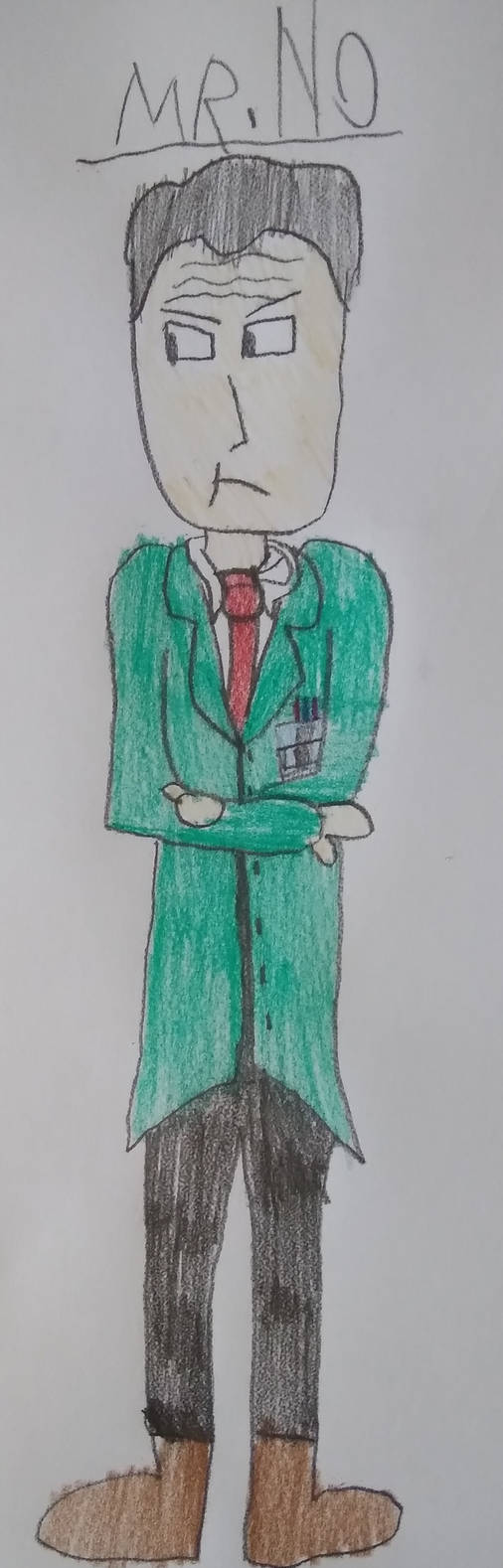 Deviantart Mr Note Mr.No by PlaceholderMaster on DeviantArt