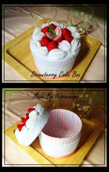 Starwberry Cake Box