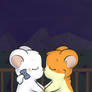 Hamtaro and Bijou