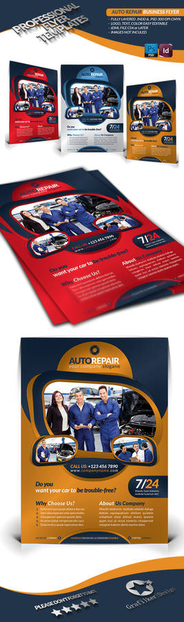 Auto Repair Flyer