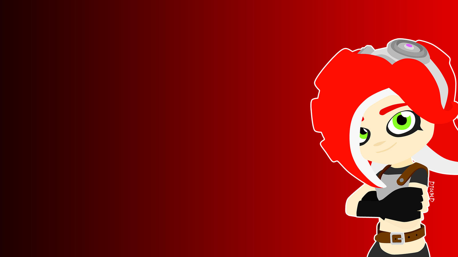 Splatoon - Octoling girl wallpaper by DJUMD on DeviantArt