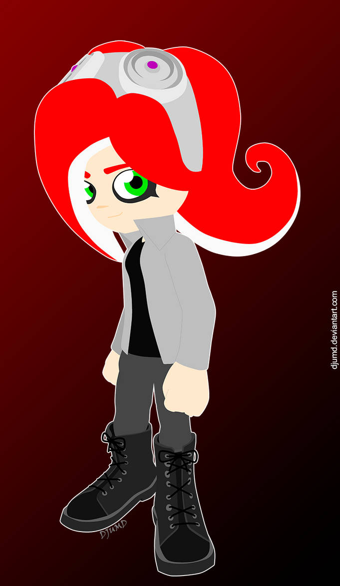 Splatoon - Octoling girl by DJUMD on DeviantArt