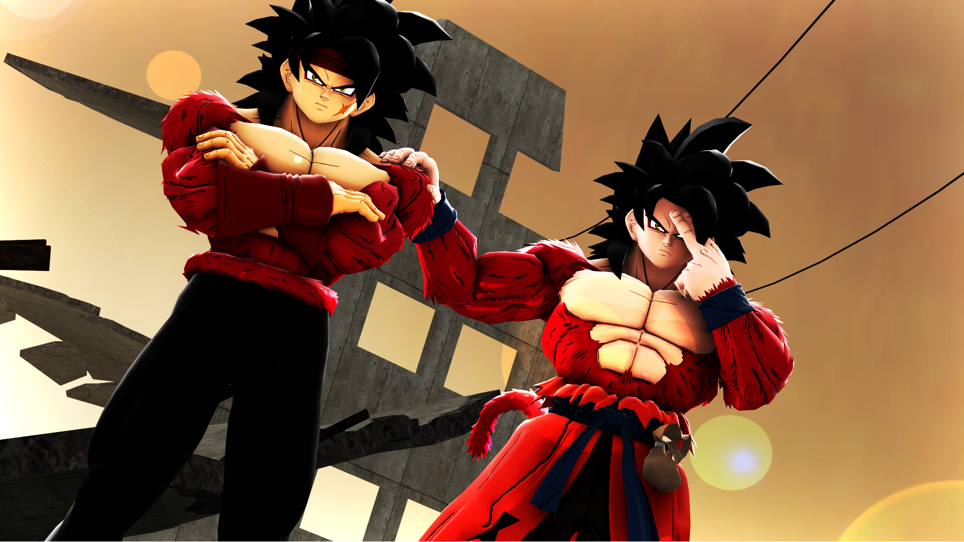 Father and son (DBS Ending 9) by MrTermi988 on DeviantArt