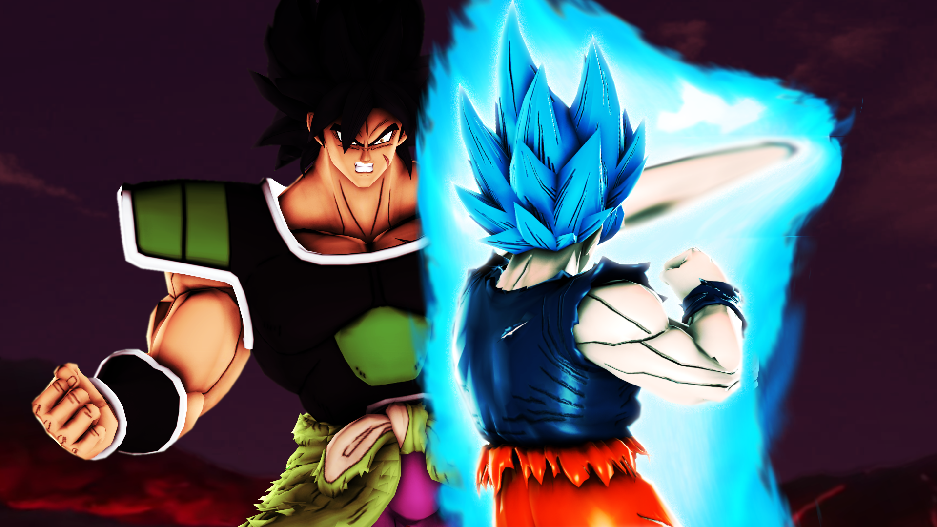 Dragonball Multiverse - Bejito VS Broly by hoCbo on DeviantArt