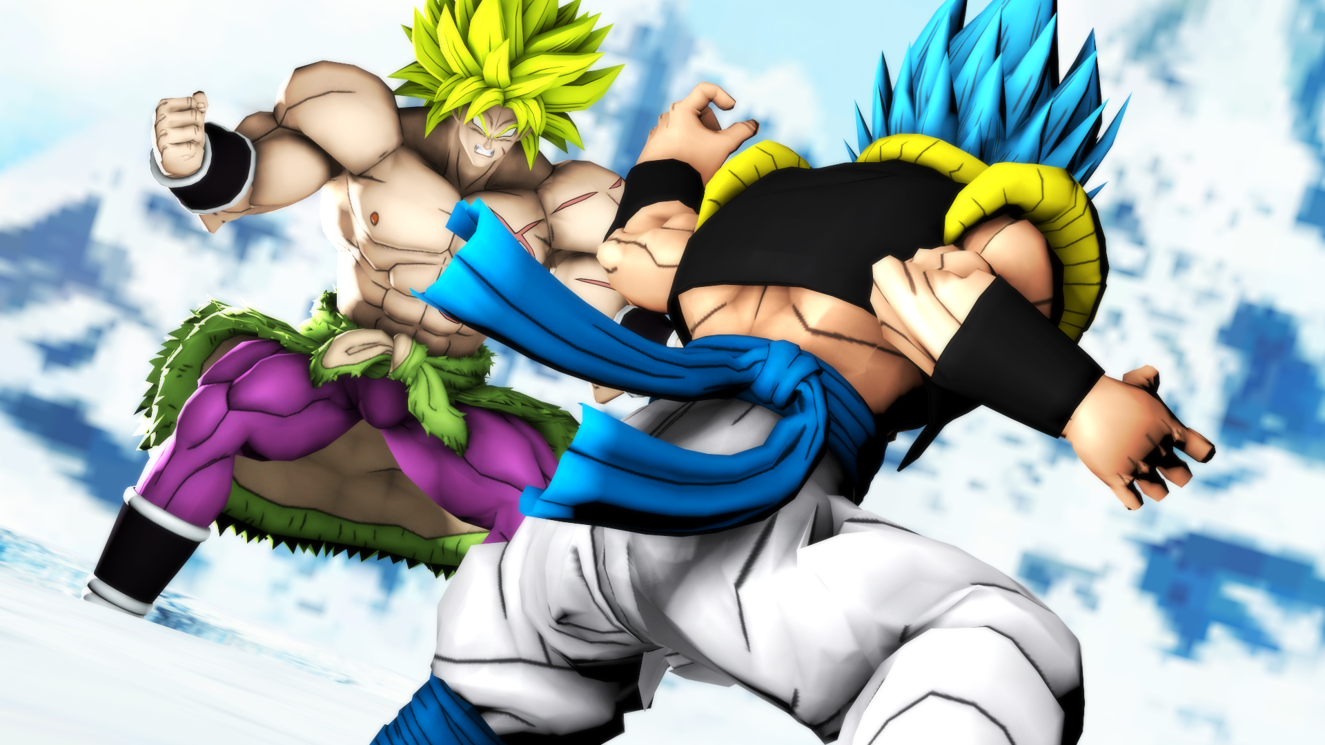 SFM) SSB Gogeta, DBS Broly