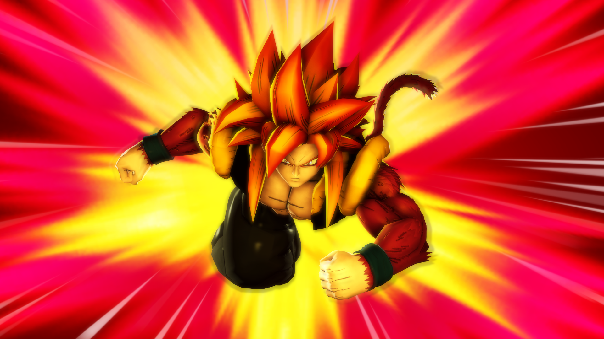 Gogeta (Super Saiyan 4 Limit Breaker+Kaioken) – Xenoverse Mods