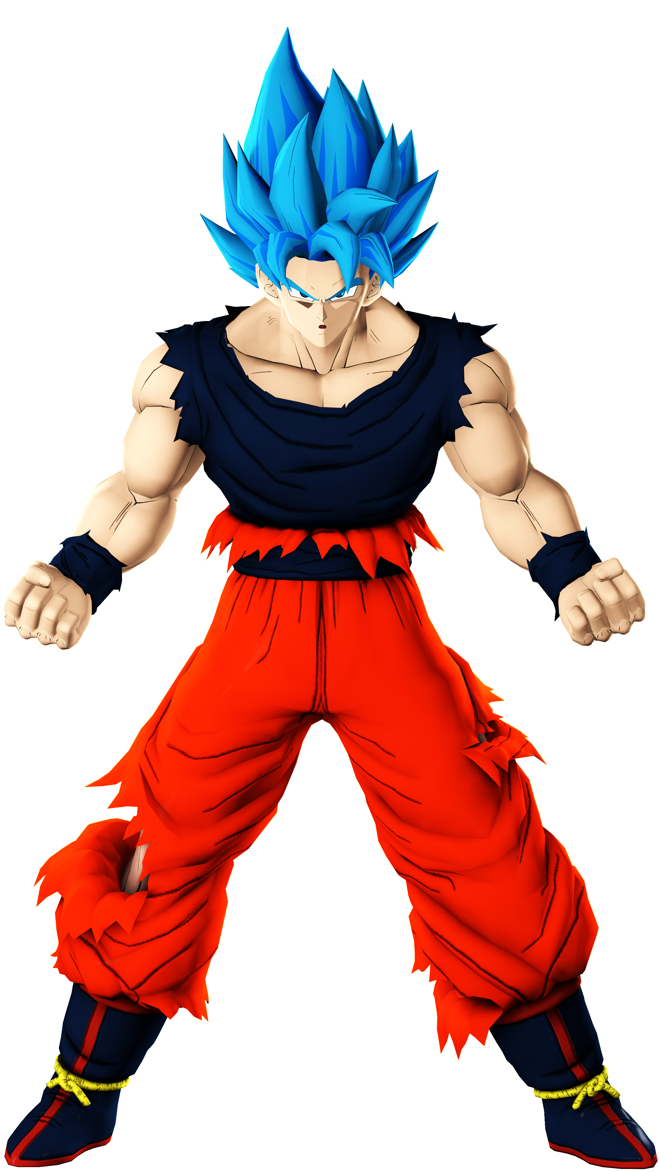 Goku Ssj Blue Png - Perfected Super Saiyan Blue Goku, Transparent