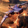 Astartes class space and air superiority fighter.