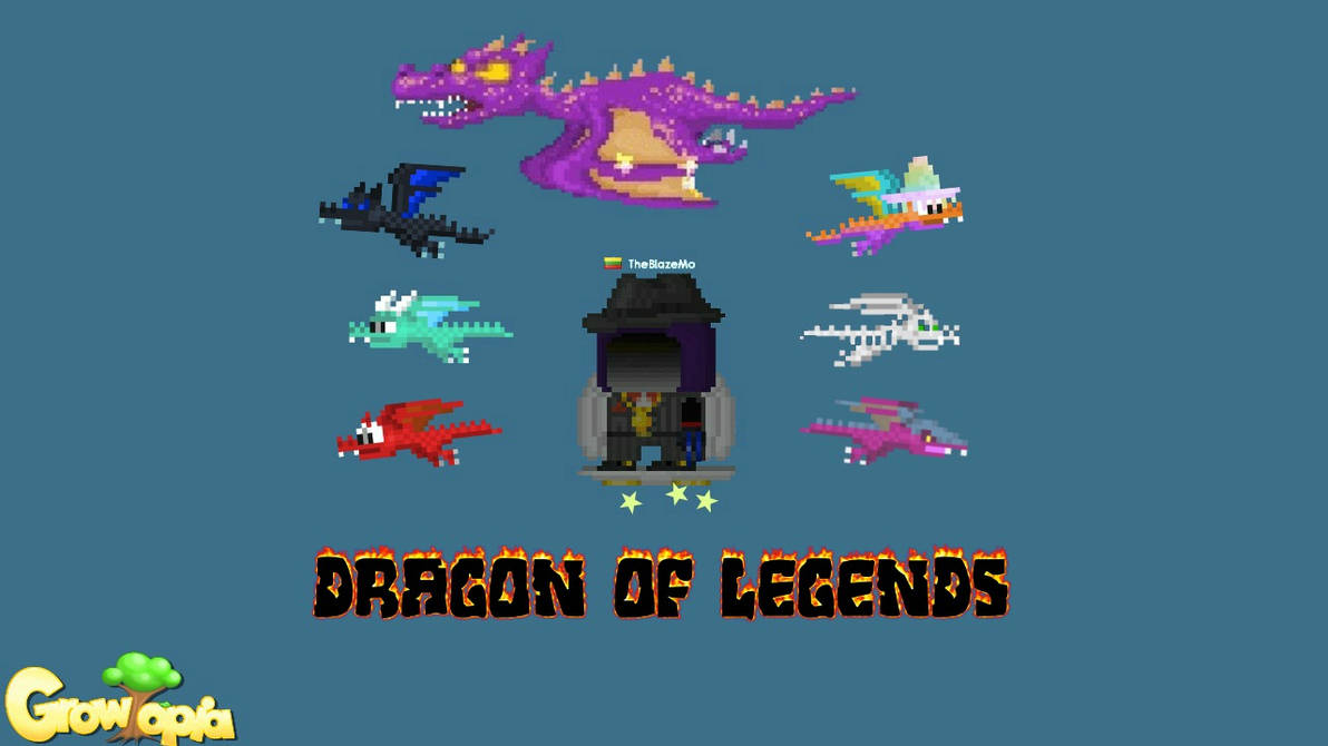 Growtopia: Dragon of Legends by TheBlazeMo on DeviantArt