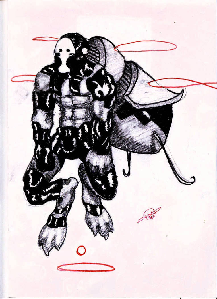 Buff Insect Man Thing insect man quick draw by Aizen-mugen on DeviantArt