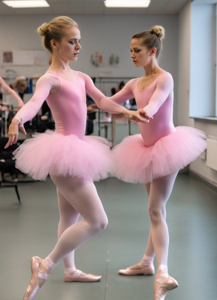2 Sissy Fembois Wearing Pink Shiny Ballet Leotards By Balletman30 On 2-sissy-fembois-wearing-pink-shiny-ballet-leotards-by-balletman30-on