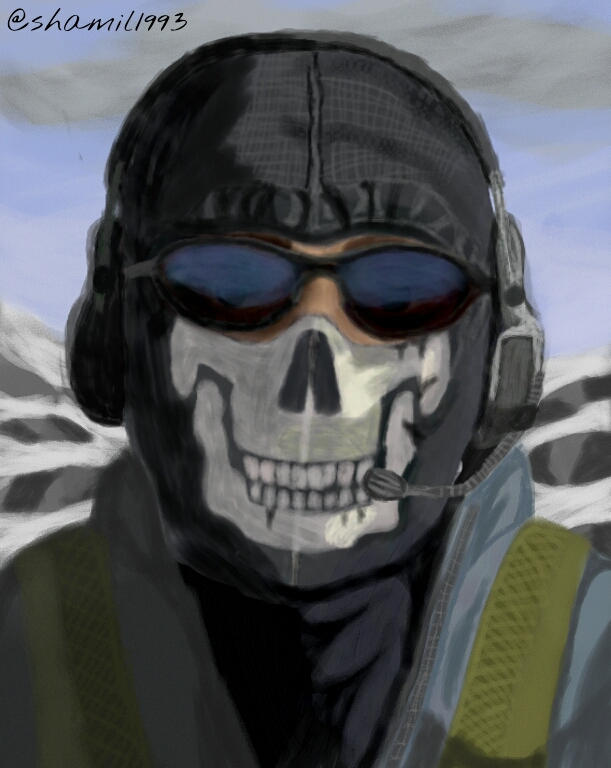 Ghost Modern Warfare 2 by Digital-INKZ on DeviantArt