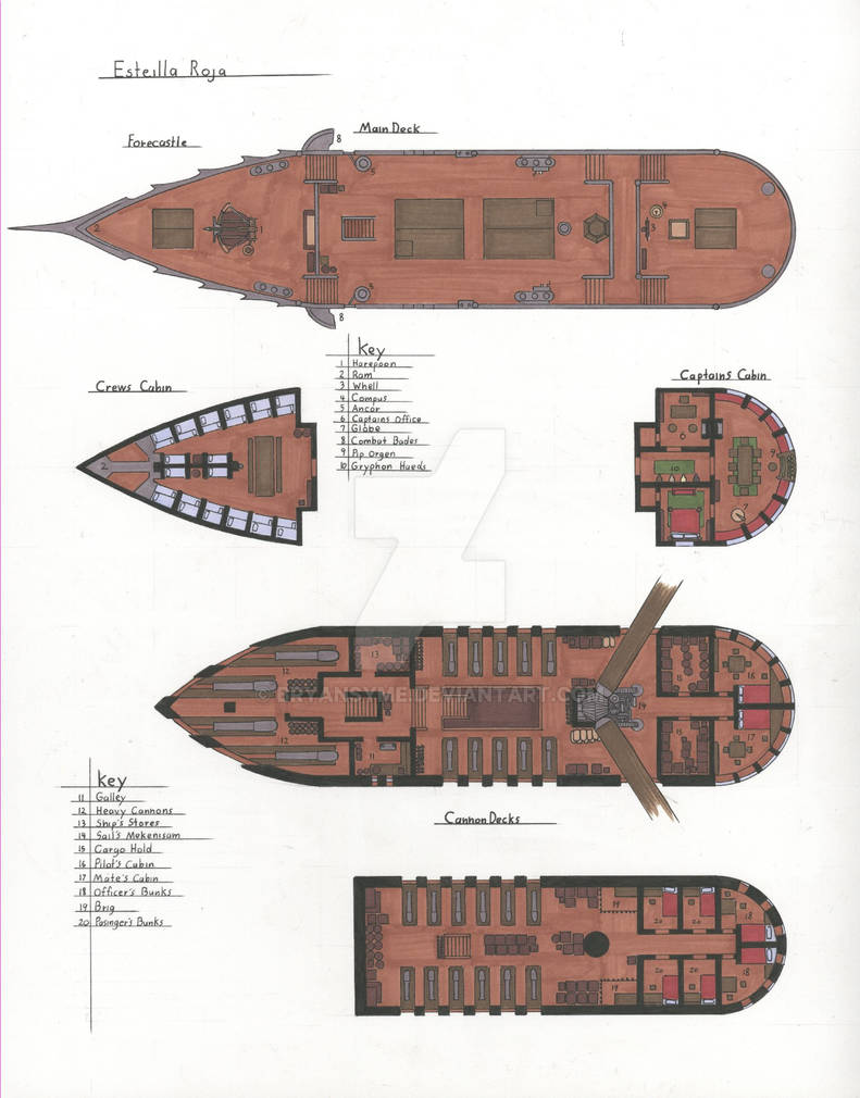 Ship map by BryanSyme on DeviantArt