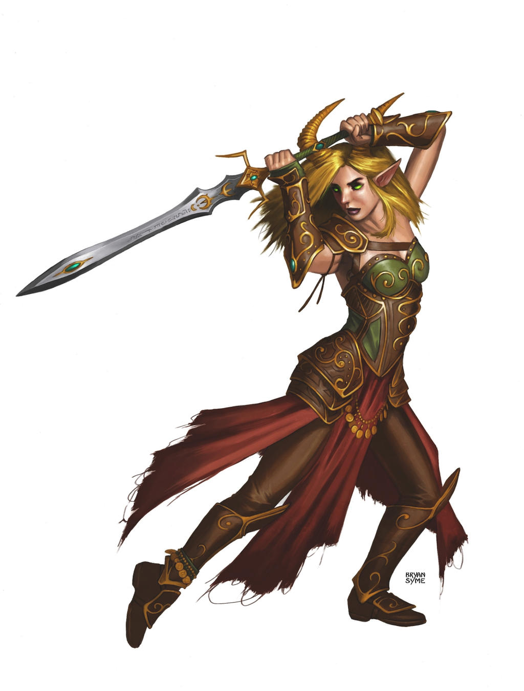 Exalted character by BryanSyme on DeviantArt