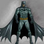 Batman digital sketch colour