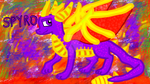 Spyro - Tablet by Zonoya717