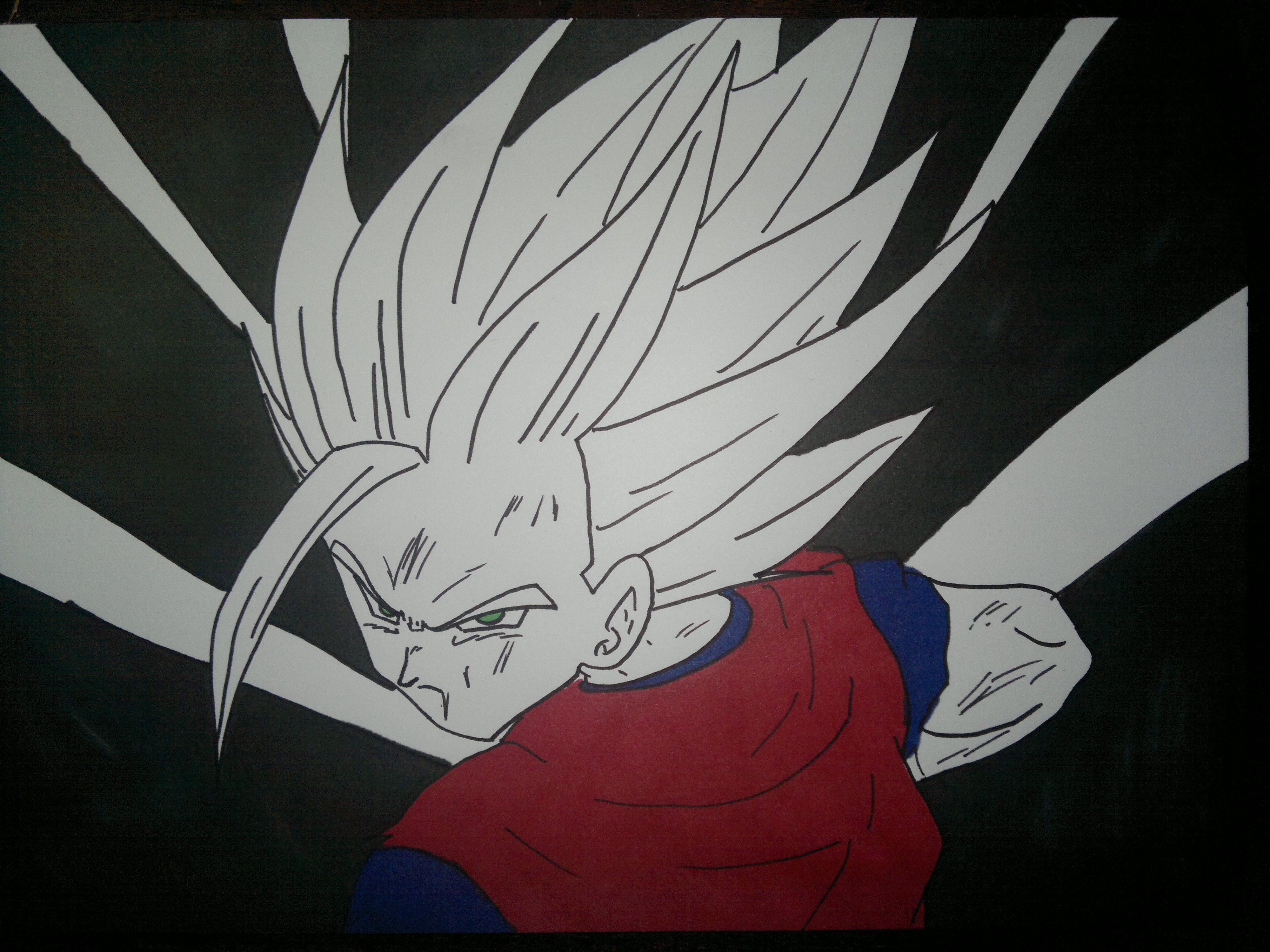 Son Gohan SSJ2 Kamehameha.