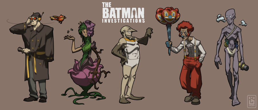 Batman Villains Redesign Project: Rooftop