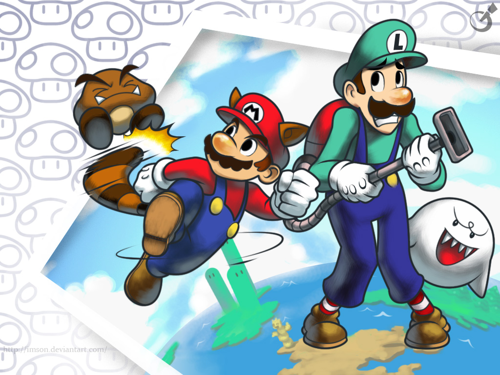 Mario Bros. Wallpaper