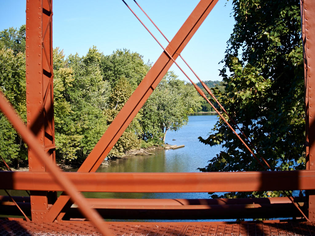 Bridge over quiet water