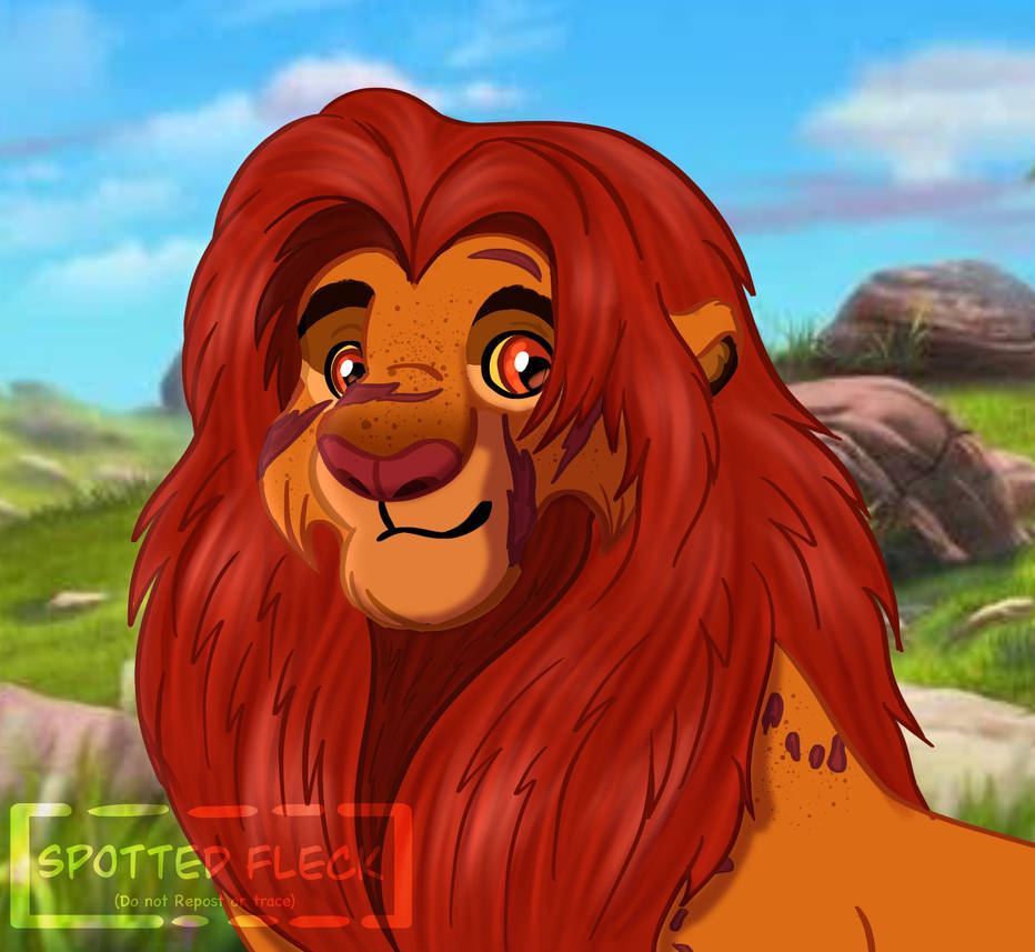 Simba! King of The PrideLands by SpottedFleck on DeviantArt