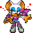 Rouge the Bat - Sonic Boom Styled Sprite V.2
