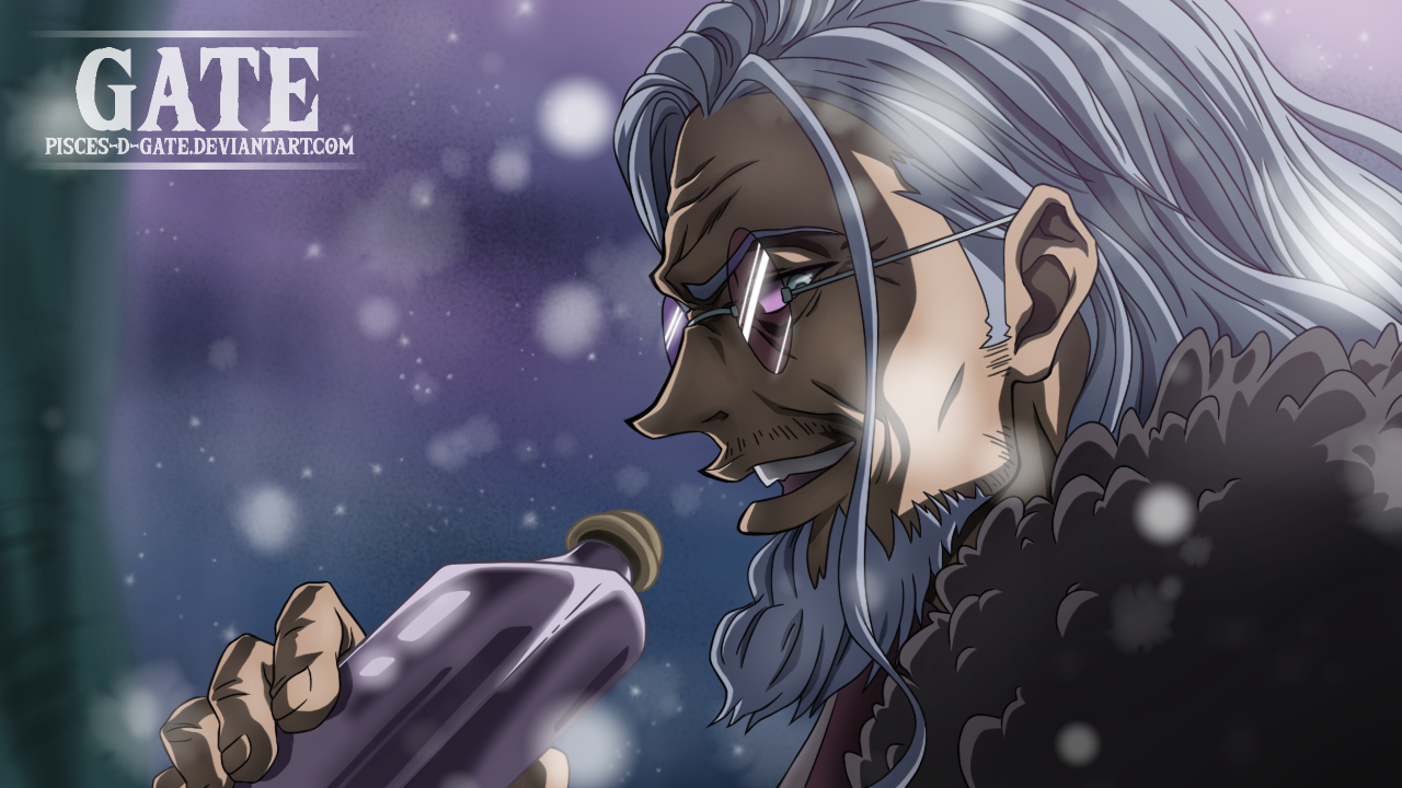 One Piece Scan 894 - Silver Rayleigh (Flashback) by Pisces-D-Gate on