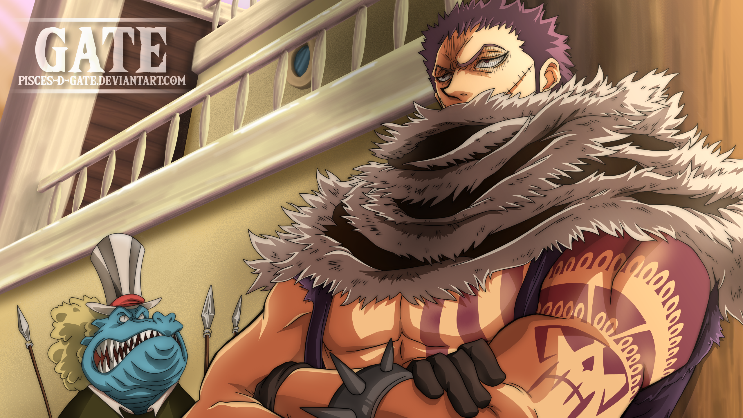 Katakuri (One Piece CH. 893) by FanaliShiro on DeviantArt