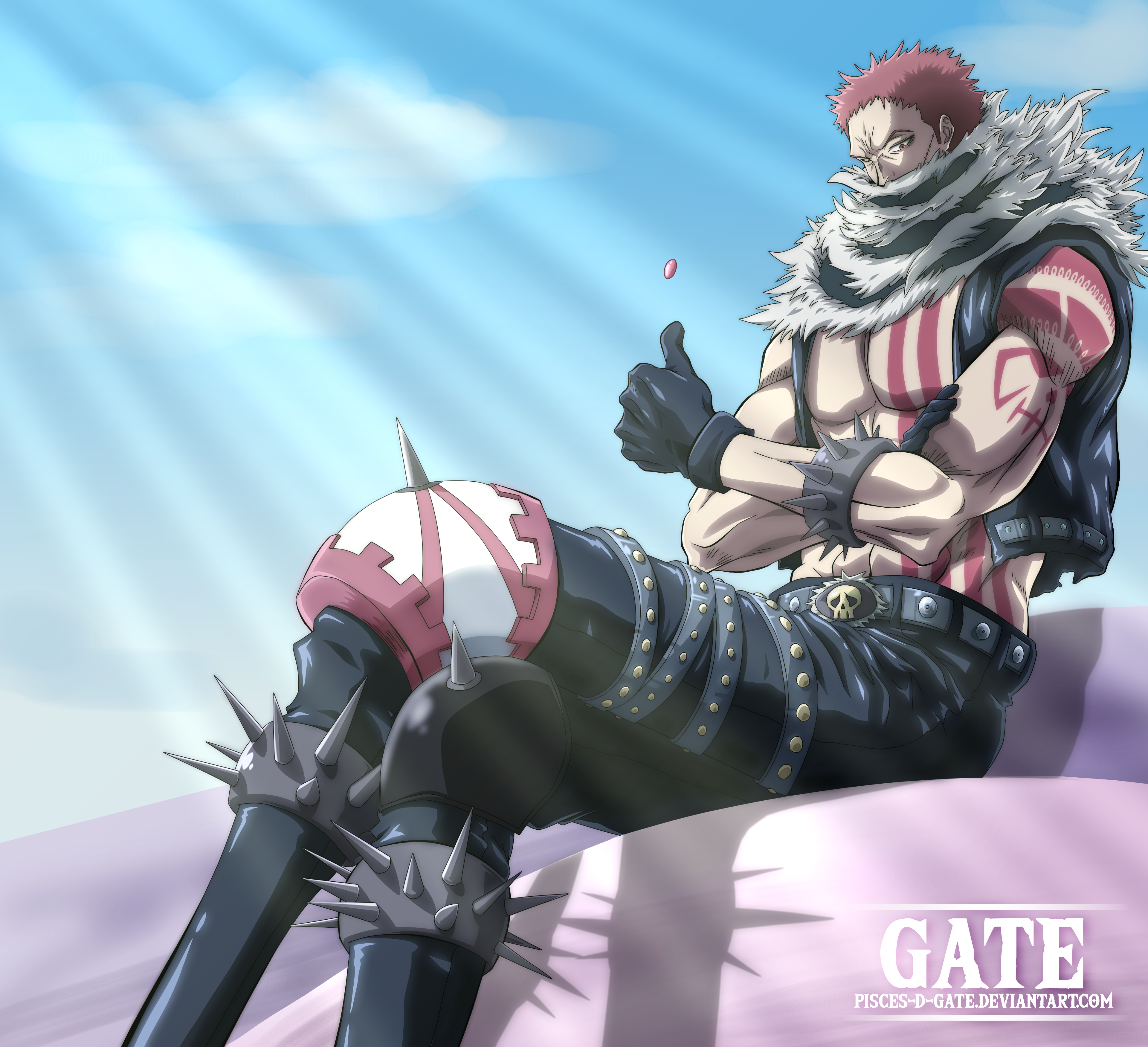 One Piece Scan 860 Charlotte Katakuri Apparition By Pisces D Gate On Deviantart