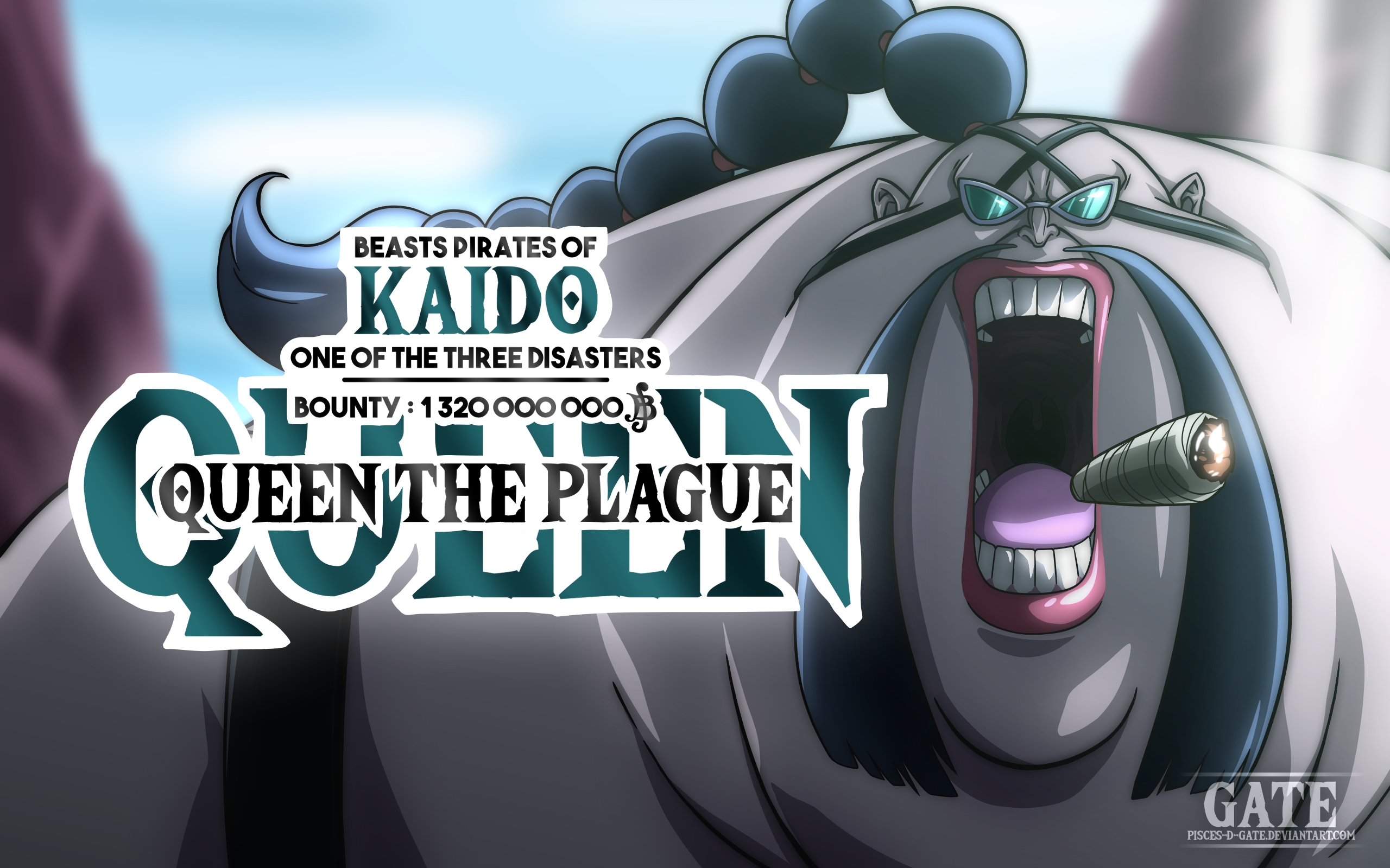Watch One Piece Episode 930: The Arrival of Queen the Plague!