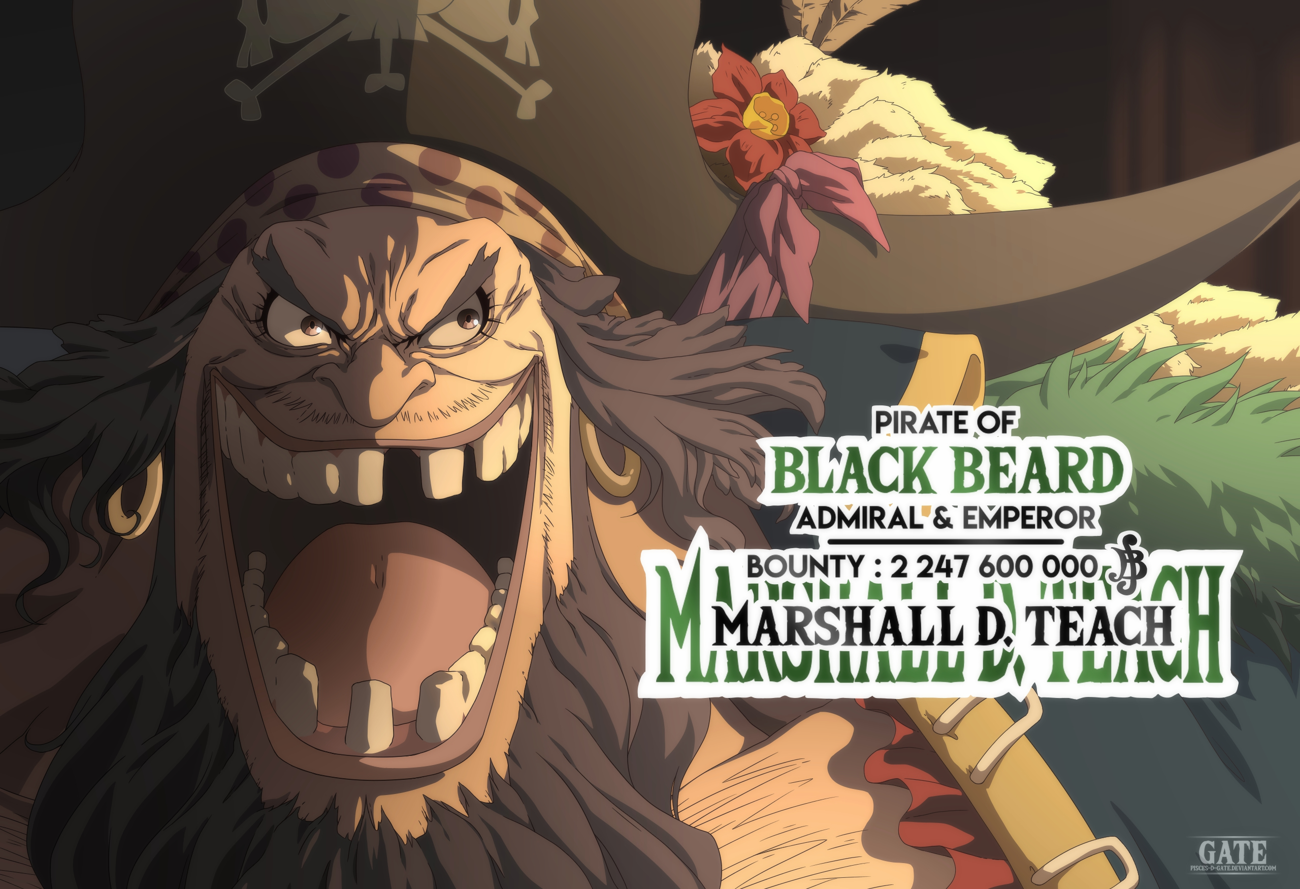 One Piece Chapter 956 Black Beard Eng By Pisces D Gate On Deviantart