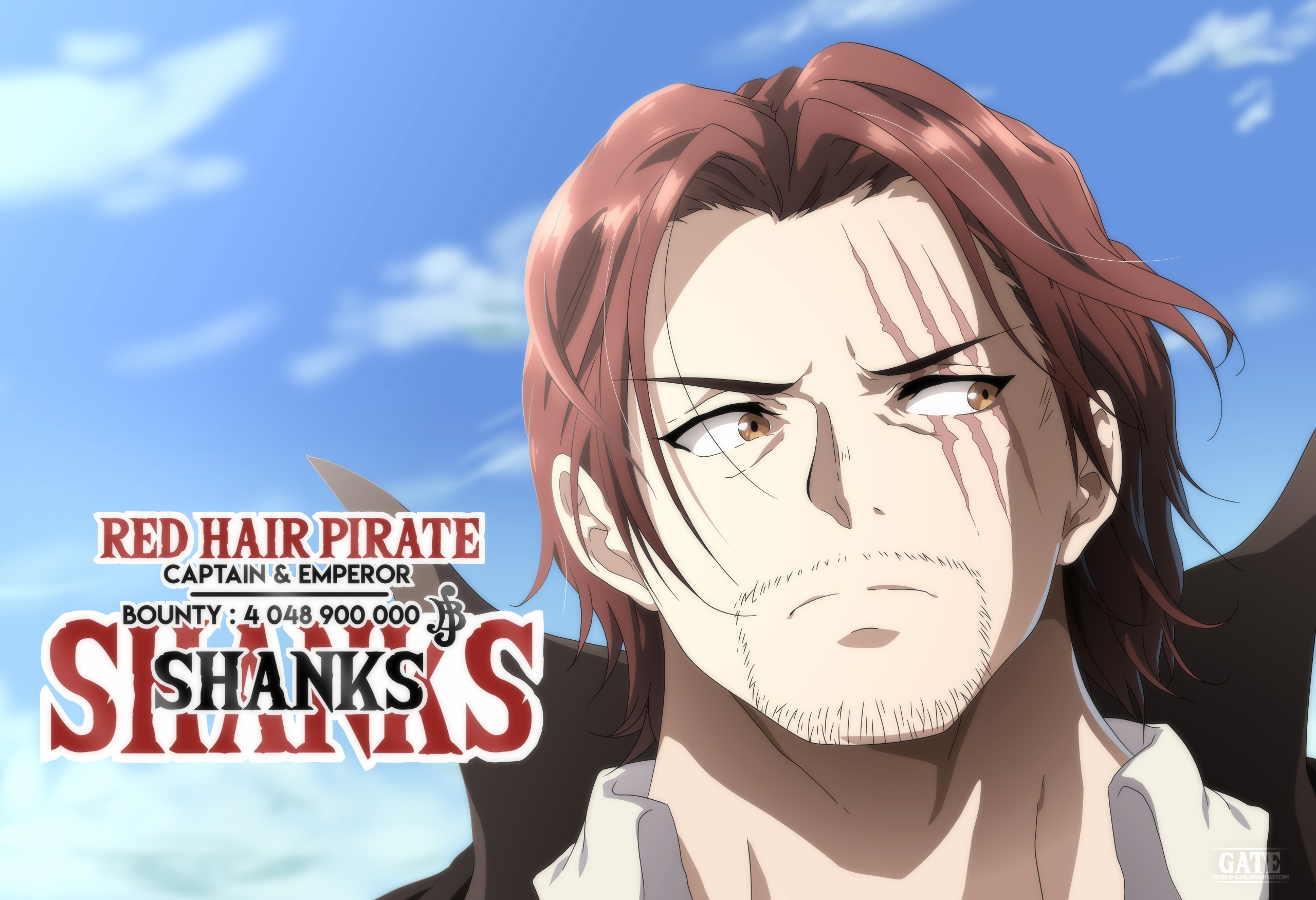One Piece Chapter 957 Shanks By Pisces D Gate On Deviantart