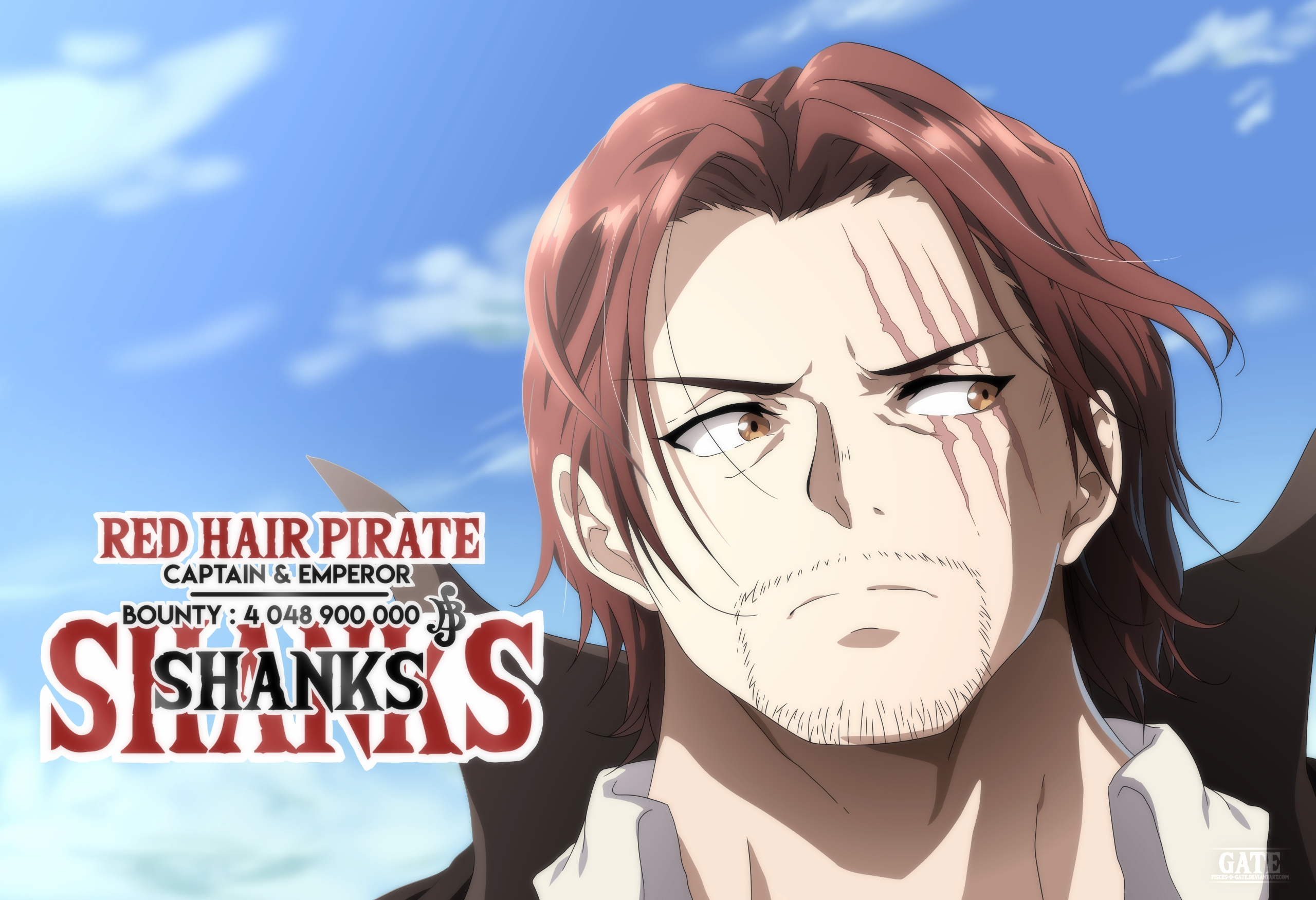 One Piece Chapter 957 Shanks By Pisces D Gate On Deviantart One Piece Chapter 957 Shanks By Pisces D Gate On Deviantart