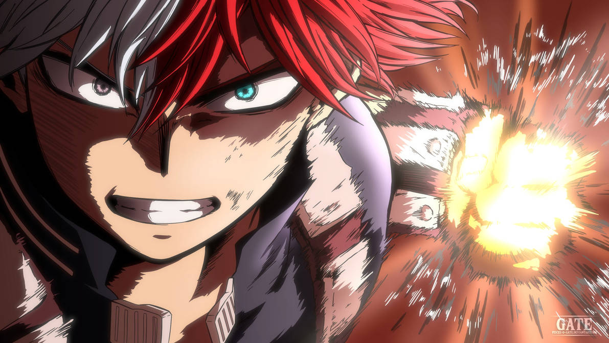 My Hero Academia Chapter 205 - Shoto Todoroki by Pisces-D-Gate on