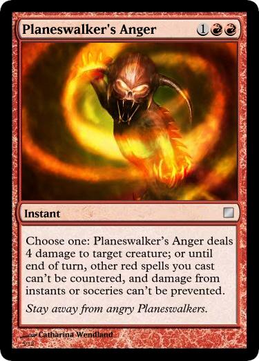 Planeswalker's Anger