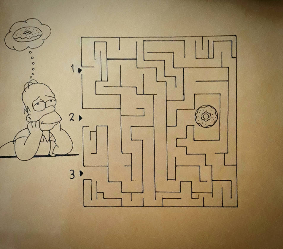 Simple Maze Deviantart Maze by shimaa93 on DeviantArt